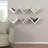 Modern Wall Shelf (2 Pieces), White | 100% Melamine Coated Particle Board, Dimensions: 50.8 x 9.6 x 8.7 inches | Stylish & Functional Design, Perfect for Home Decor, Easy Wall Mounting, Multiple Shelving Options