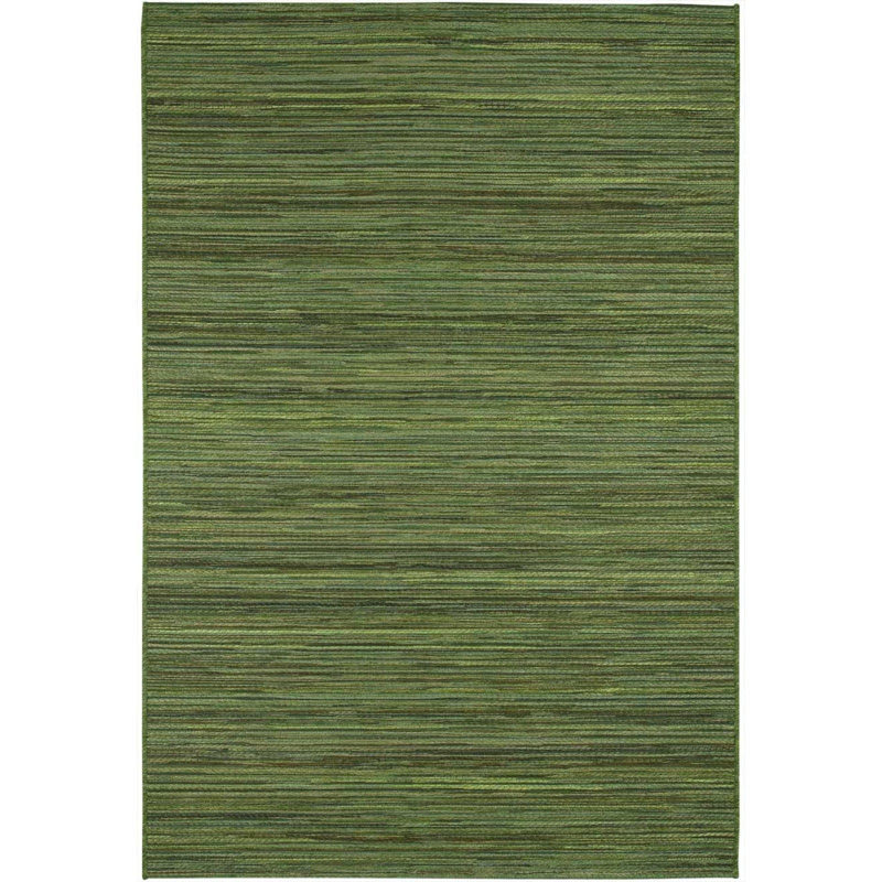 Marionville Striped Flokati Indoor / Outdoor Area Rug, Runner 60 x 200cm