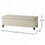 Banc de style moderne avec rangement-101908478