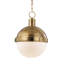 Luminaire suspendu en forme de globe à 1 lumière Lambert-31673597-31673601