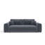 Three-seater square arm sofa-1512409326