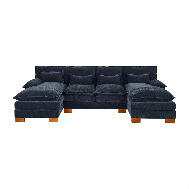 Chenille Modular Sectional Sofa