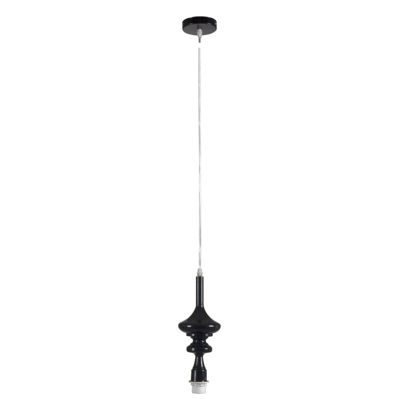 Alcone 1 - Light Bell Pendant, Black