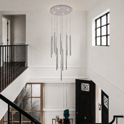 Lustre suspendu en cristal 16 lumières Modern