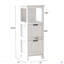 Armoire de rangement autoportante en bois