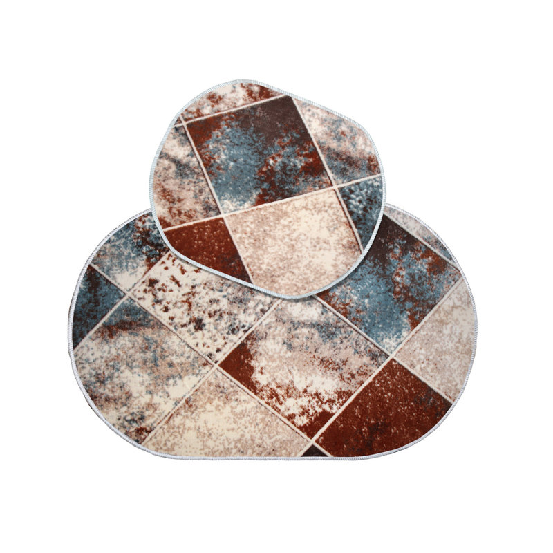 Ensemble de tapis de bain 2 pièces Blassingame