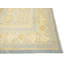 Tapis oriental tribal bleu-gris 9X12