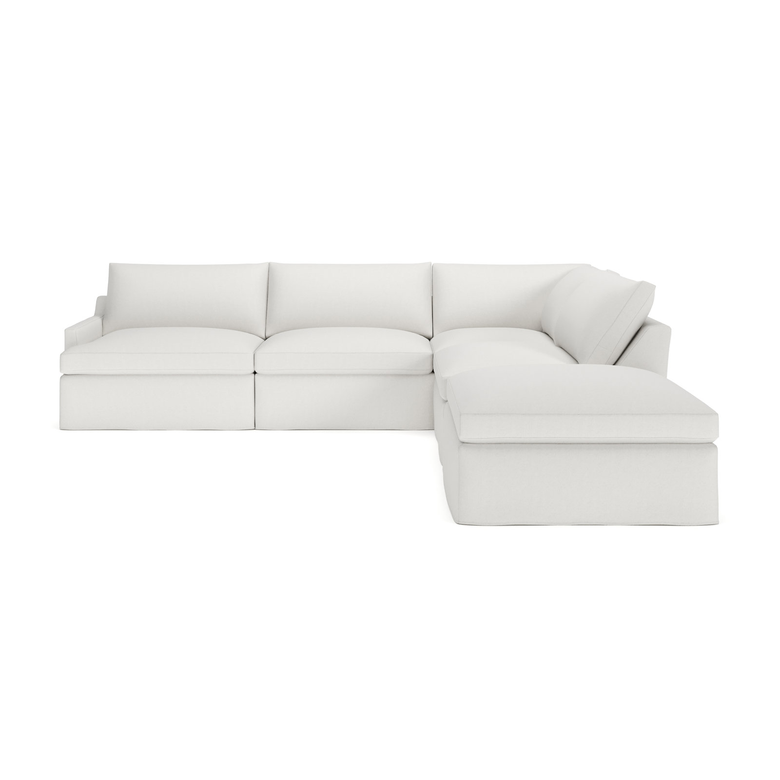 Wrenley 4-Piece Sectional, Right Hand Facing, Macarena Beige