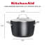 KitchenAid Hard-Anodized Induction Nonstick Stockpot with Lid, 8-Quart
