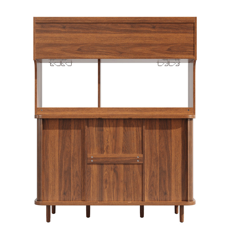 174.5cm Kitchen Pantry, Walnut