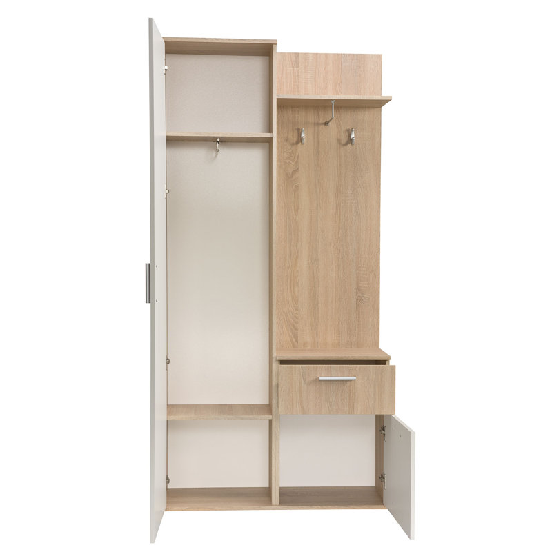 2 Door Laminate Wardrobe