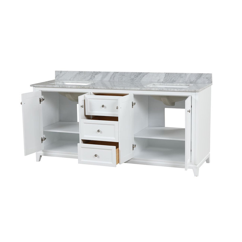 Ensemble de meuble-lavabo double 72 po Atwell