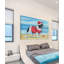 Santa At The Beach by Eyre Tarney - Wrapped Canvas Painting-420367668