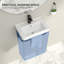 Lavabo de salle de bain mural 20 po x 14 po avec support noir et porte-serviettes, modÃ¨le rectangulaire suspendu blanc