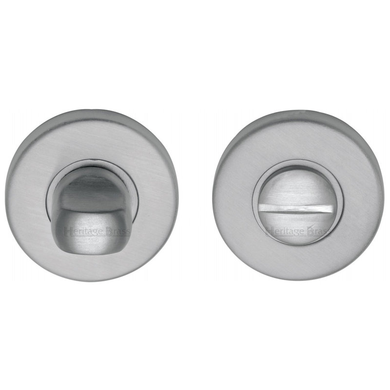 Heritage Brass Heritage Privacy Thumbturn & Emergency Release, Satin Chrome