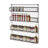 Wall Mounted 4-Tier Spice Rack Kitchen Spice Rack