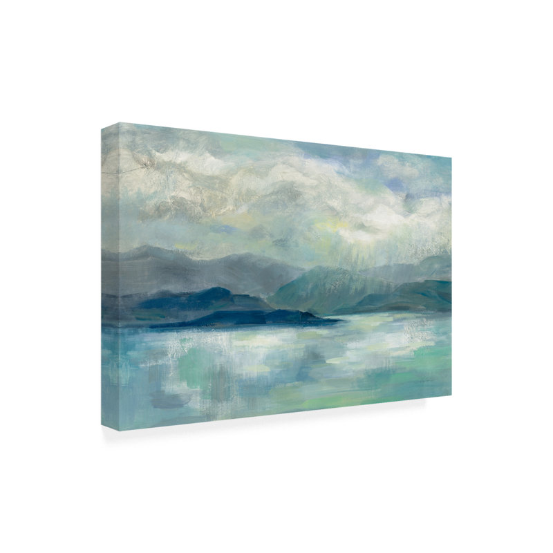 «Early Sunrise Abstract» par Silvia Vassileva, reproduction d'art sur toile