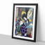 Okiku by Toyohara Kunichika - Framed Print-55616560-55616559