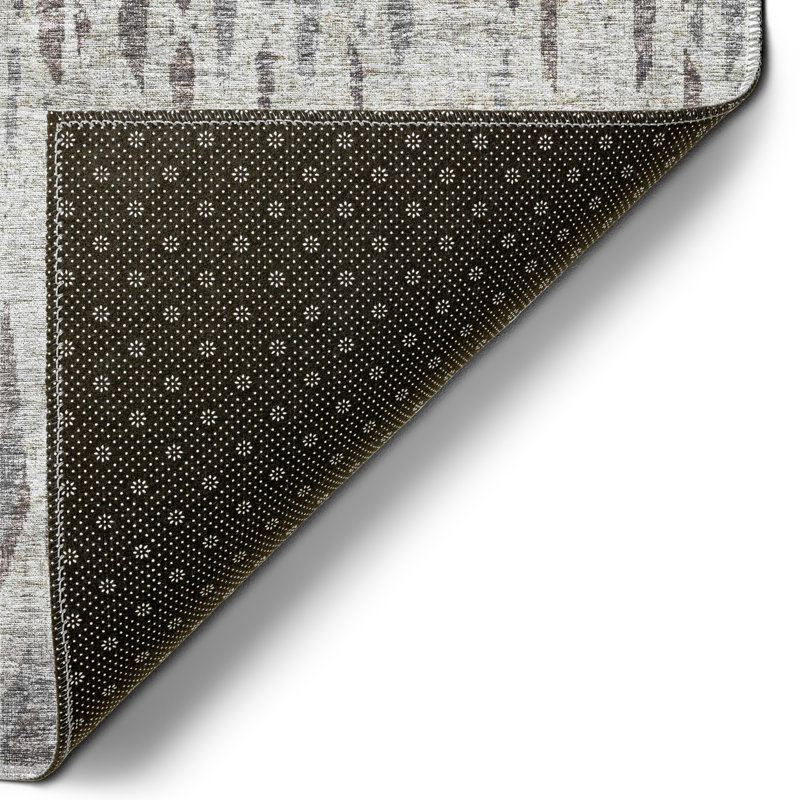 Chenille Geometric Indoor / Outdoor Rug, Rectangle 10' x 14'