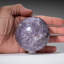 Véritable sphère lépidolite polie (2,75 po) de Madagascar