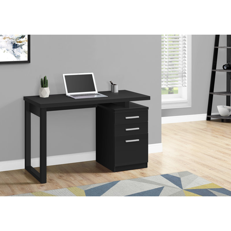 Bureau d'ordinateur, Noir