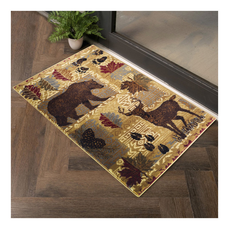 Tapis Lodge Nature's Nest, Rectangle 7 pi 10 po x 10 pi 3 po