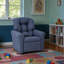 Lin traditionnel inclinable pour enfants, saphir-838814582