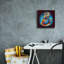  «Coffee Cup Abstract» par Rey Klimt, art mural sur toile, 12 po x 12 po