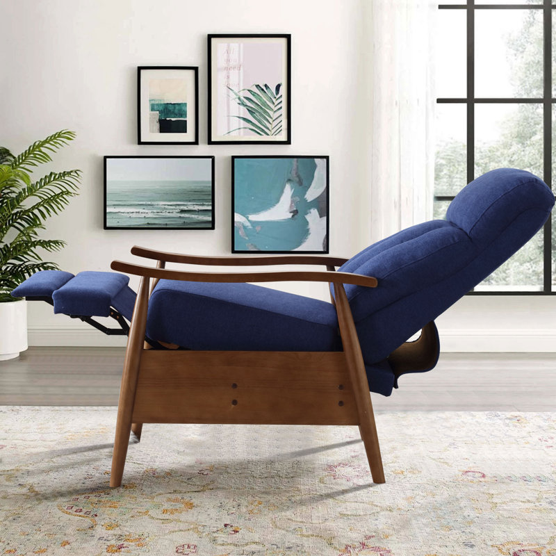 Fauteuil inclinable Stiltner, Lin bleu