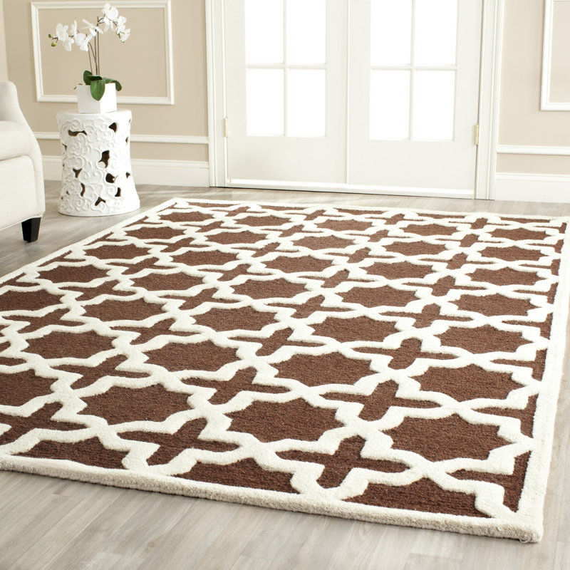 Tapis en laine touffeté à la main igna Cambridge, Rectangle 6 pi x 9 pi