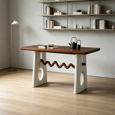 Unique-shaped Multi-functional Rectangular Desk