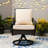 Alyah 4 - Person Wicker Patio Dining Set with Square Table
