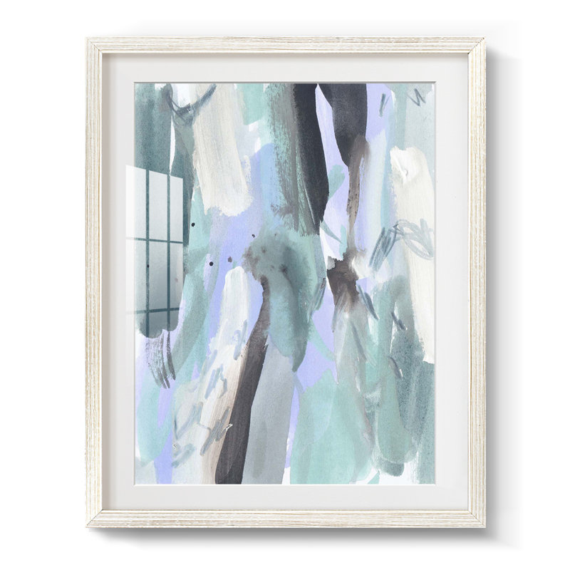 «Ocean Crush VI», impression encadrée, H 28,5 po x l 20,5 po, Blanc