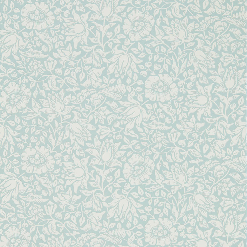 Mallow 10.05m x 52cm Matte Wallpaper Roll, Blue