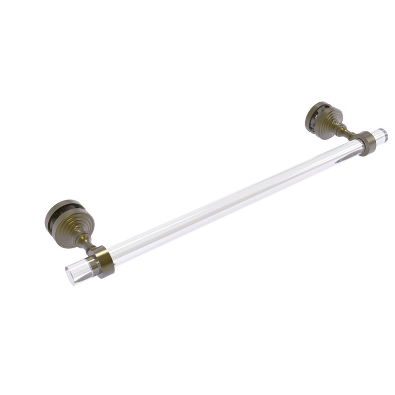 Porte de douche 5,2 "pour porte de douche en verre Jarrell, Laiton antique