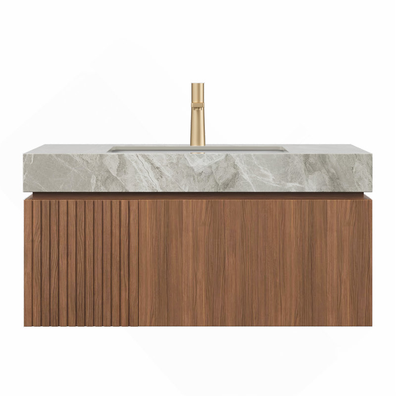 Armoire 36 po en chêne brun seulement
