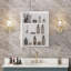 Chriss mm Wide mm H Mirrored Cabinet with Mirror and 3 Adjustable Shelves-1991387260