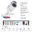 Système de caméra de vidéosurveillance 8CH, 1 080P, 1 To, 4 To, 2MP, Caméra extérieure câblée, Vision nocturne de 120 pieds
