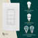 15-Amp 3-Way Push Button Light Switch