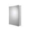 Medina Single Door Aluminum Medicine Cabinet-27323656