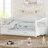 Wooden Daybed With Trundle, Extendable Daybed With Two Storage Drawers-159411634