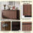 Amarante 58.3" Sideboard, Accent Storage Cabinet