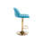 Adjustable Height Counter Stool with Metal Frame-645406437