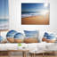 Oreiller de mer avec coussin lombaire soleil-123282075