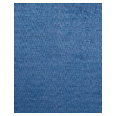 Tapis bleu touffeté à la main Areli