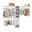 Impressions 16" Closet Tower With 3 Drawers & 3 Top Shelves