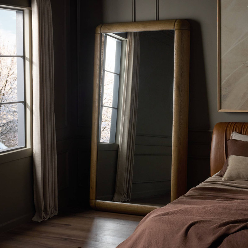 Ponte Floor Mirror-Washed Natural