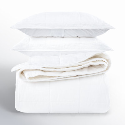 French Linen Quilt Set