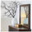 Inza 48" Landscape Mirror, No Assembly Required, Rustic Buckeye Finish