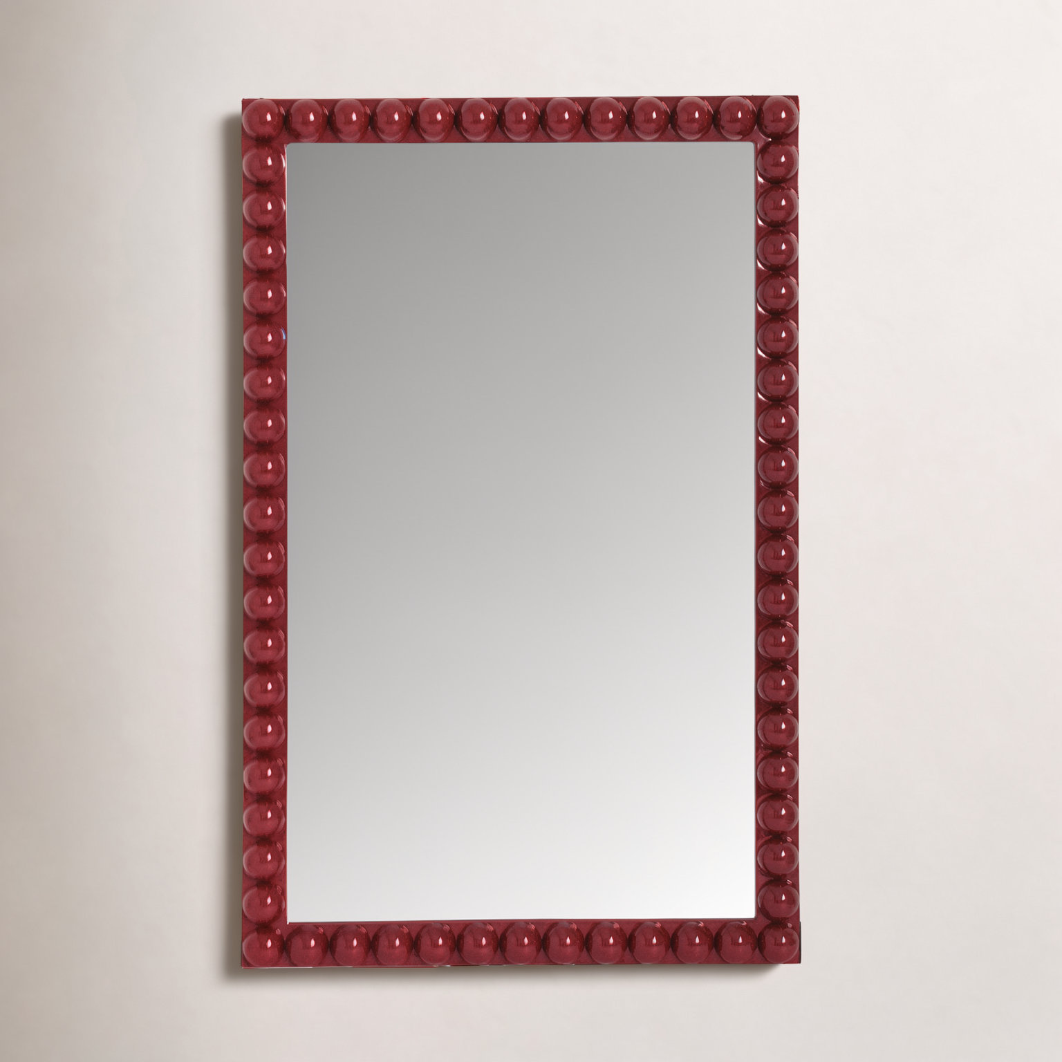 24" Mirror, Red